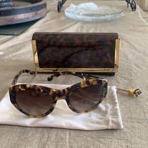 Tory Burch tortoise sunglasses
